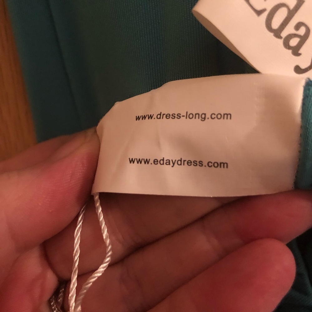 EDay Dress One Size Turquoise - Picture 8 of 9